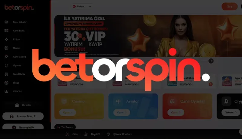 Betorspin 2024 - Hızlı Para Yatırma ve Çekme İşlemleri Rehberi